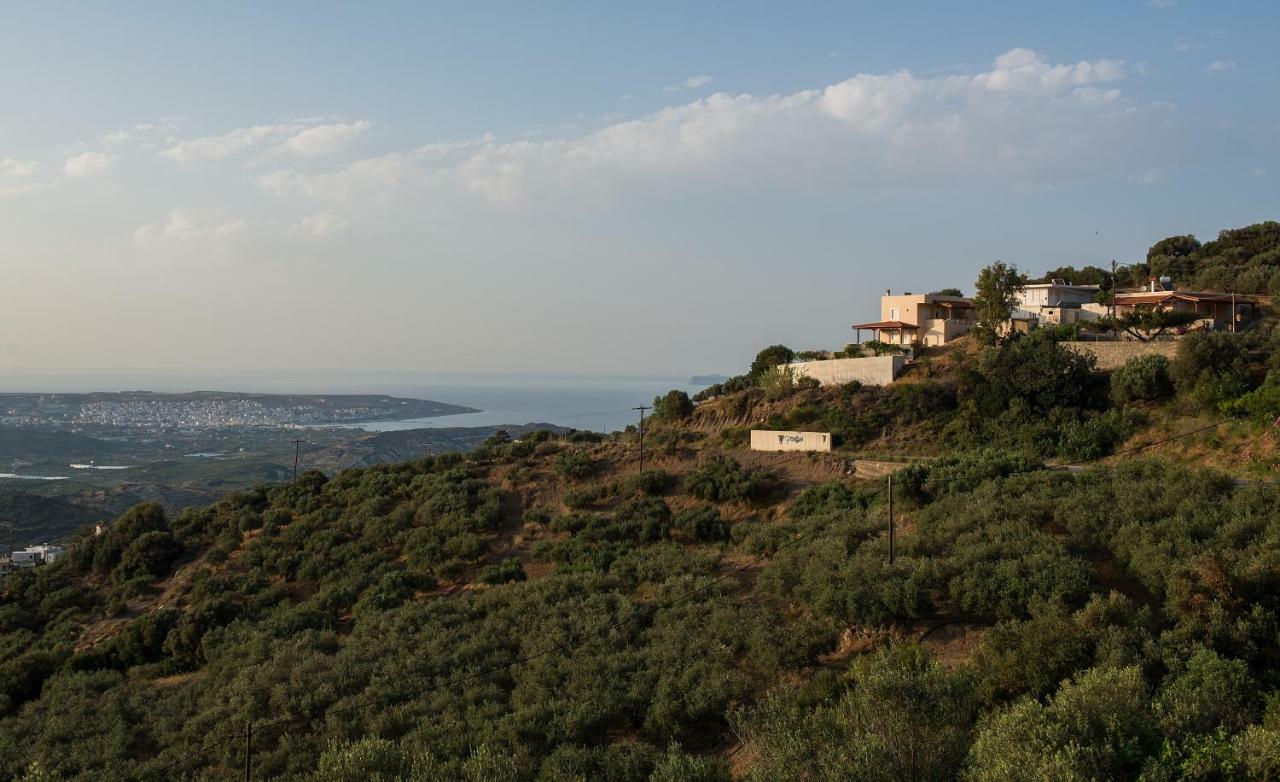 Villa Sitia Balcony View Exterior foto
