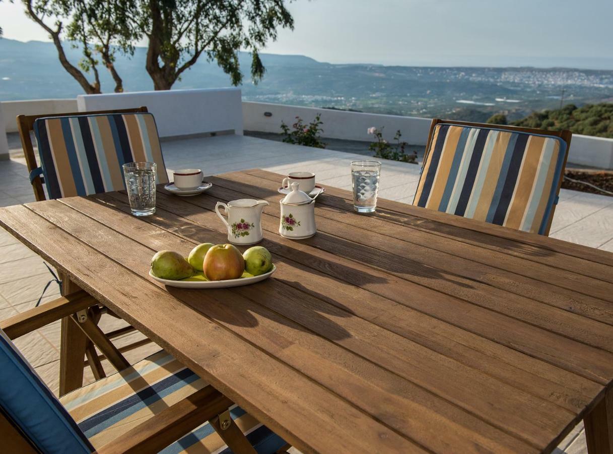 Villa Sitia Balcony View Exterior foto